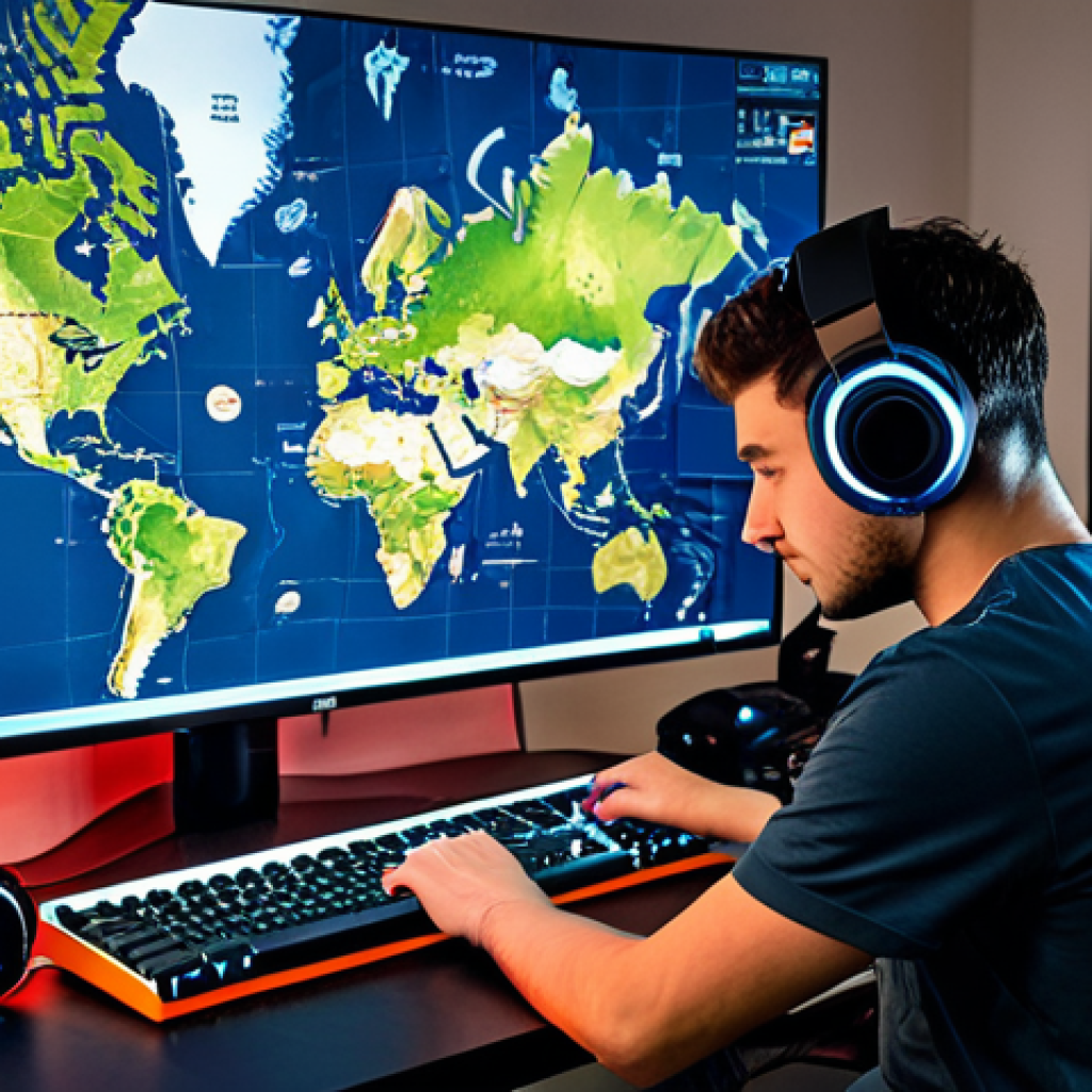 Strategic Map Analysis**
A brightly lit, modern gaming room in Rome. A young adult is intensely studying a Valorant map displayed on a large monitor. They are surrounded by gaming peripherals: a gaming keyboard, mouse, and headset. The room is decorated with Italian-themed posters and gaming merchandise. The person is wearing casual but stylish clothing appropriate for indoor activity. Focus on the tactical elements of the map displayed on screen. safe for work, appropriate content, fully clothed, professional-quality rendering, perfect anatomy, natural proportions.
**