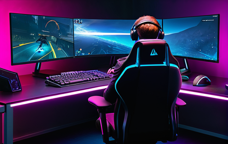 발로란트 최적 그래픽 설정법 - **Prompt 1: The Apex Gamer's Flow State** A focused young adult gamer, gender-neutral, is intens...