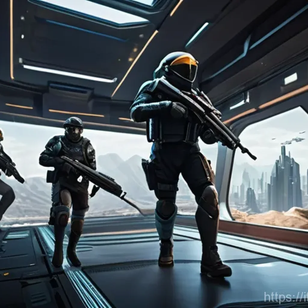발로란트 카오스 공략법 - **Prompt:** A highly dynamic, action-packed scene set on a futuristic Valorant-inspired map. Three d...