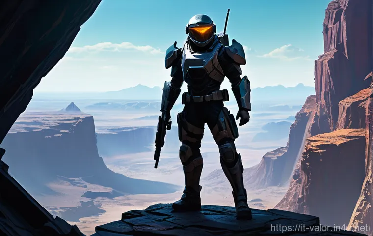 발로란트 시즌별 맵 변화 - **Prompt 1: Agent on the Edge of Abyss** "A Valorant agent, fully clad in futuristic tactical ar...