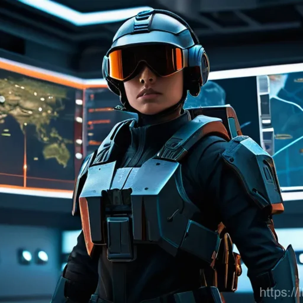 발로란트 방어 라운드 기본기 - **Valorant Defender: The Strategist's Gaze** A detailed, cinematic image of a Valorant defender,...