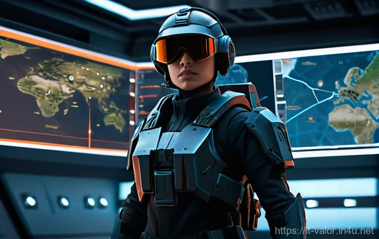 발로란트 방어 라운드 기본기 - **Valorant Defender: The Strategist's Gaze** A detailed, cinematic image of a Valorant defender,...