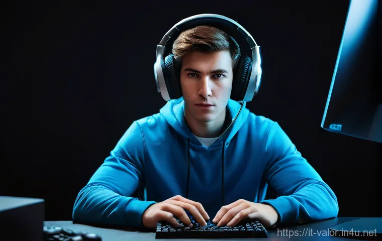 발로란트 타격감 조정 방법 - The Frustration of Lag: A Gamer's Struggle** > A young male gamer (18-25 years old) intensely focus...