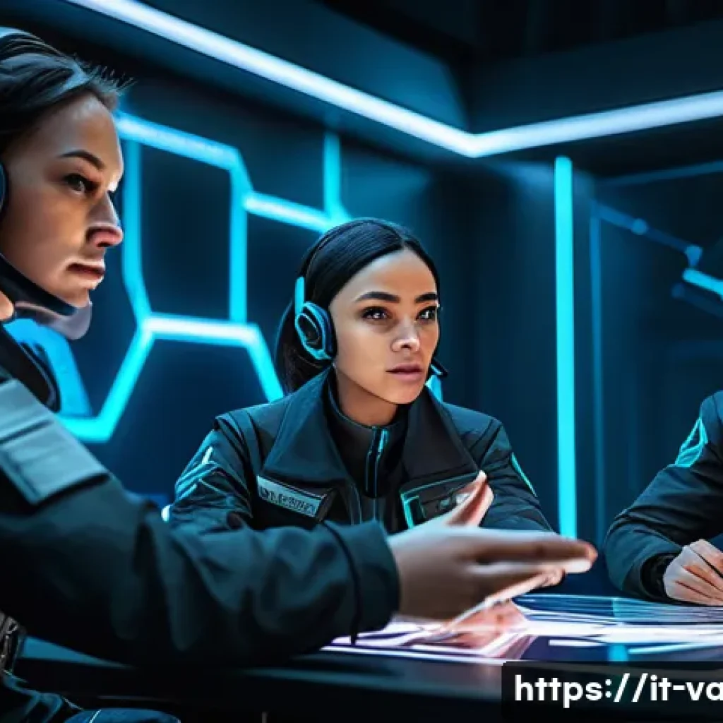 발로란트 커뮤니티에서의 매너 - **Prompt:** A diverse group of Valorant agents (e.g., Jett, Sova, Sage, Phoenix, Raze) is actively e...