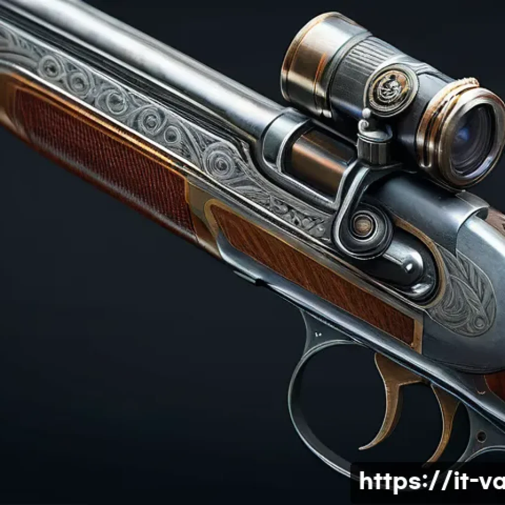 발로란트 인기 총기 메타 순위 - Here are three detailed image generation prompts in English, inspired by the Valorant weapon discuss...