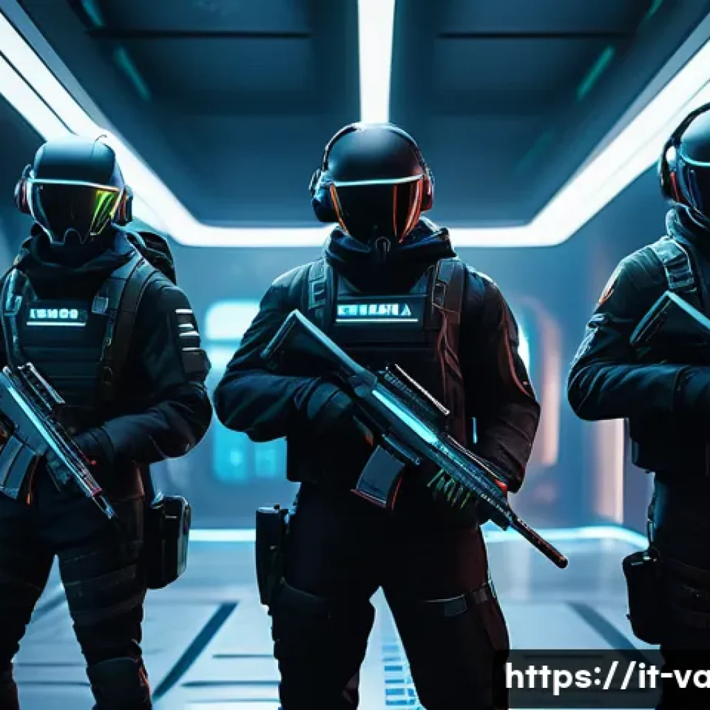 발로란트 유저 중심 콘텐츠 - A tactical first-person shooter scene set in a detailed urban map inspired by Valorant’s Bind or Spl...