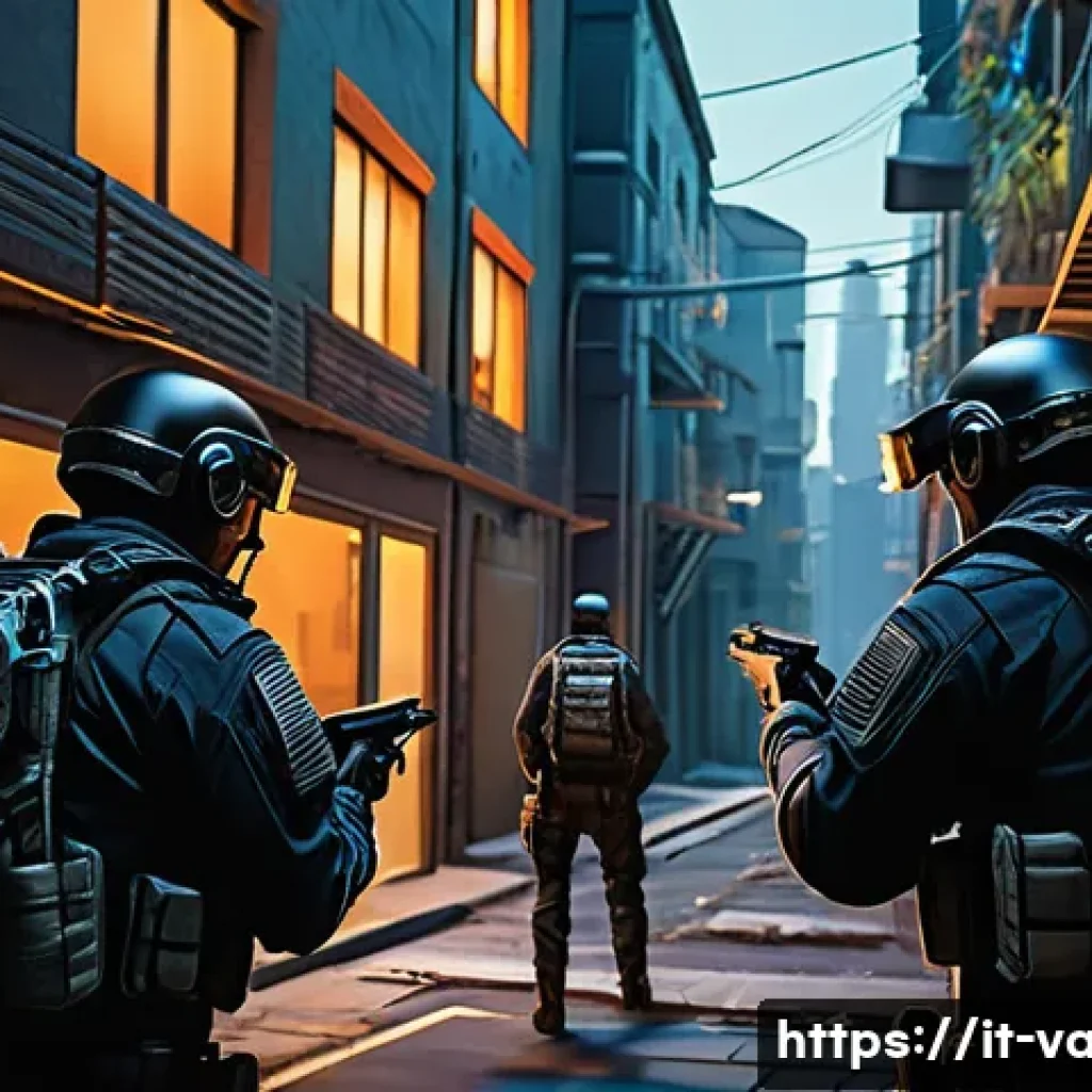 발로란트 캐릭터 상세 설명 - A tactical Valorant team in the early phase of a match, featuring agents like Sova and Cypher using ...